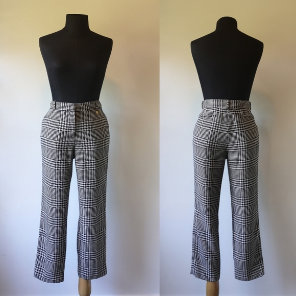 Anne Klein Pants - Vintage Anne Klien hounds tooth trousers